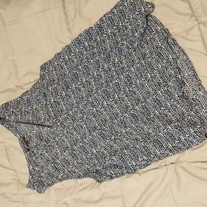 Soiree tank with buttons